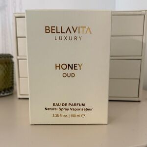 Bella Vita Luxury Honey Oud Eau de Parfum - Gold and White